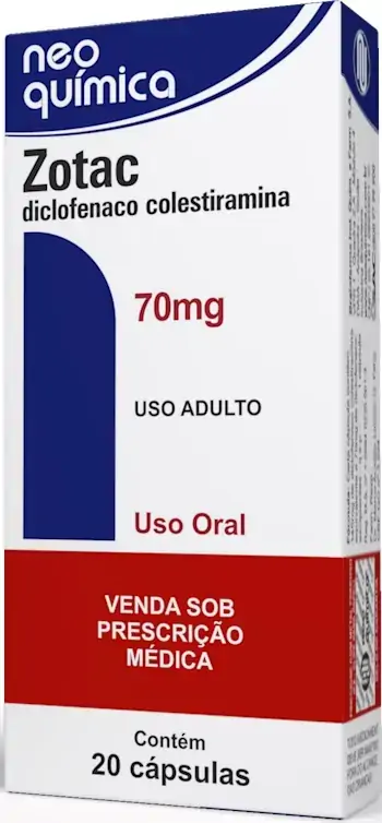 Zotac 70 Mg 20 Cápsulas Neo Química Similar