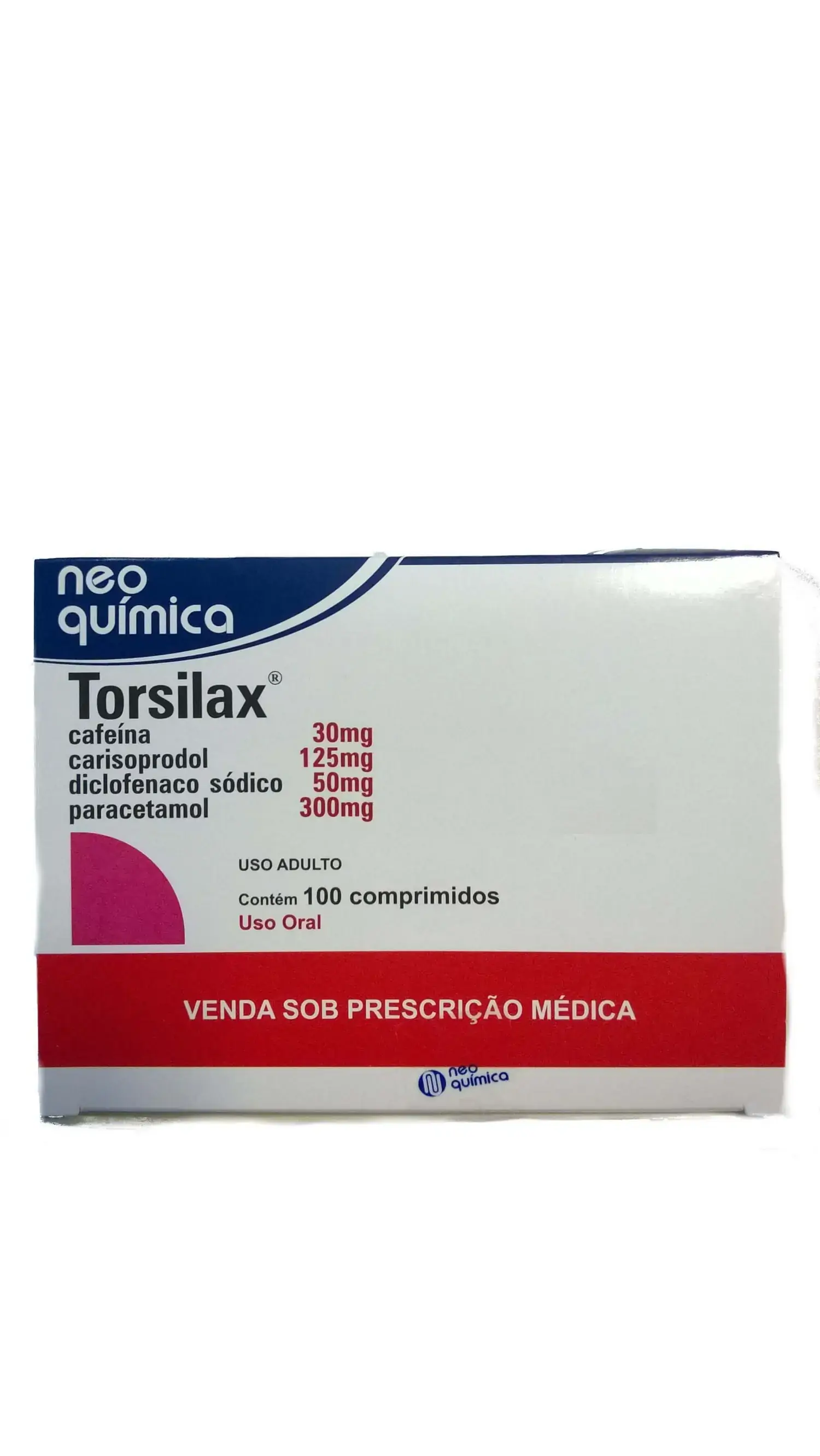 Torsilax 125 50 300 30mg Caixa 10bl X 10 Comp