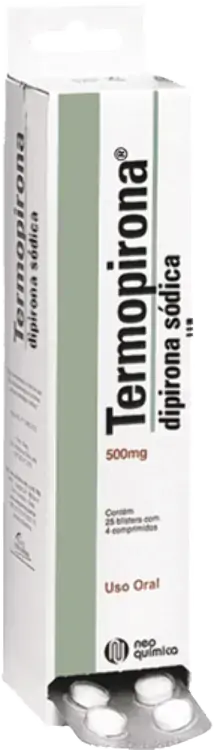 Termopirona 1000 Mg 100 Comprimidos Hypermarcas Similar