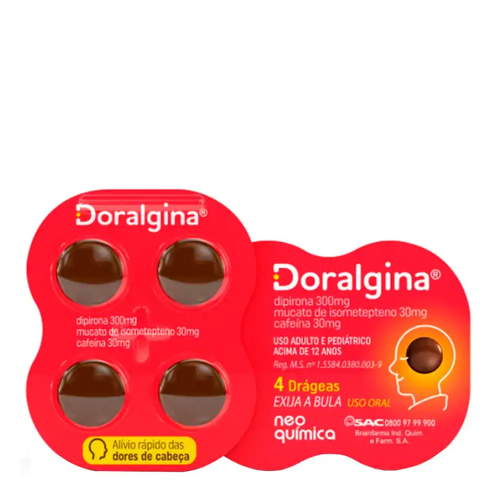 Doralgina 30 300 30mg Caixa 25 Drg E.m