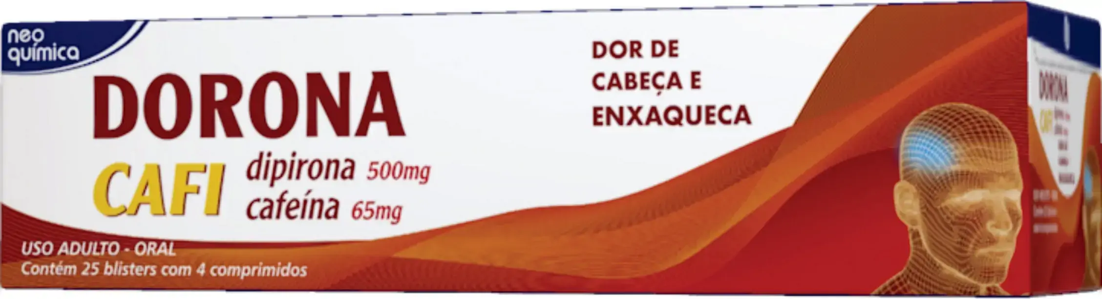 Dorona Cafi 500 65mg Caixa 100 Comp