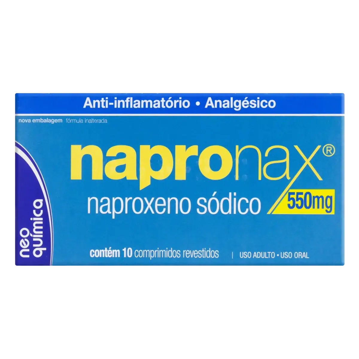 Napronax 550Mg 10Com P
