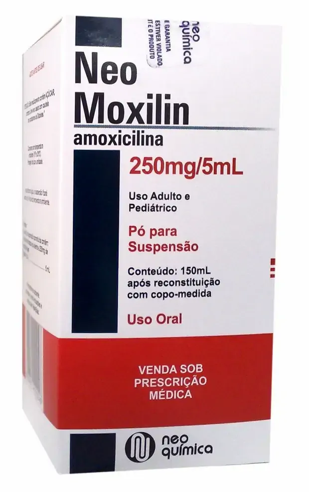 Neo Moxilin 250 Mg/ml Neo Química Similar