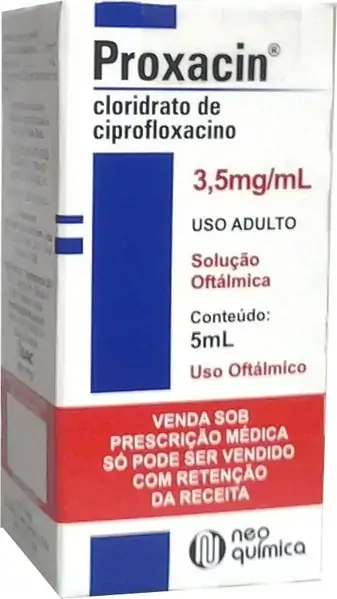 Proxacin 3,5 Mg/ml Colírio 5 Ml Neo Química Similar