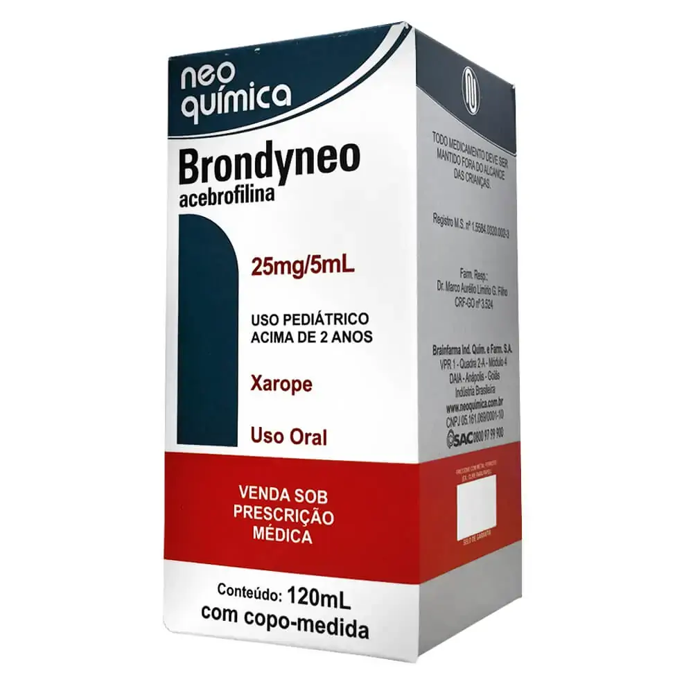 Brondyneo 25mg/5ml Xpe Fr Inf