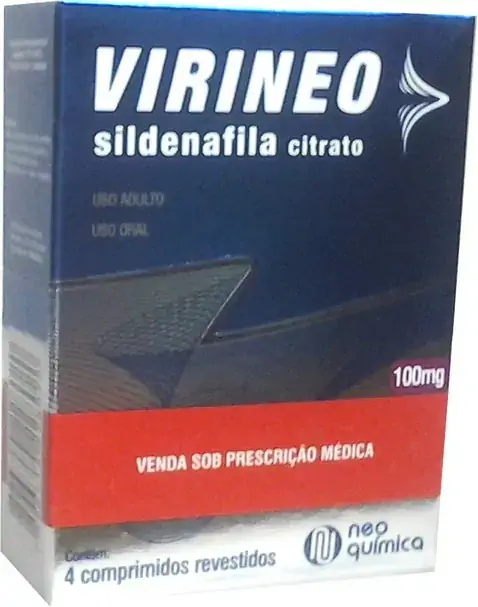 Virineo 100 Mg 4 Comprimidos Neo Química Similar