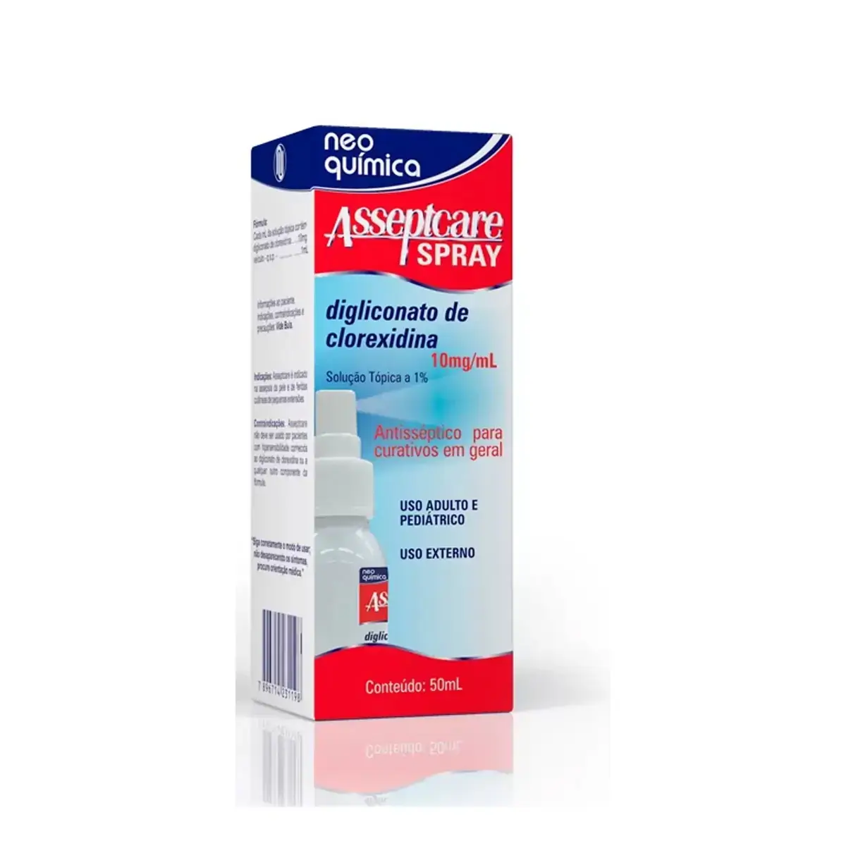 Asseptcare Spray Neo Química Caixa 50ml
