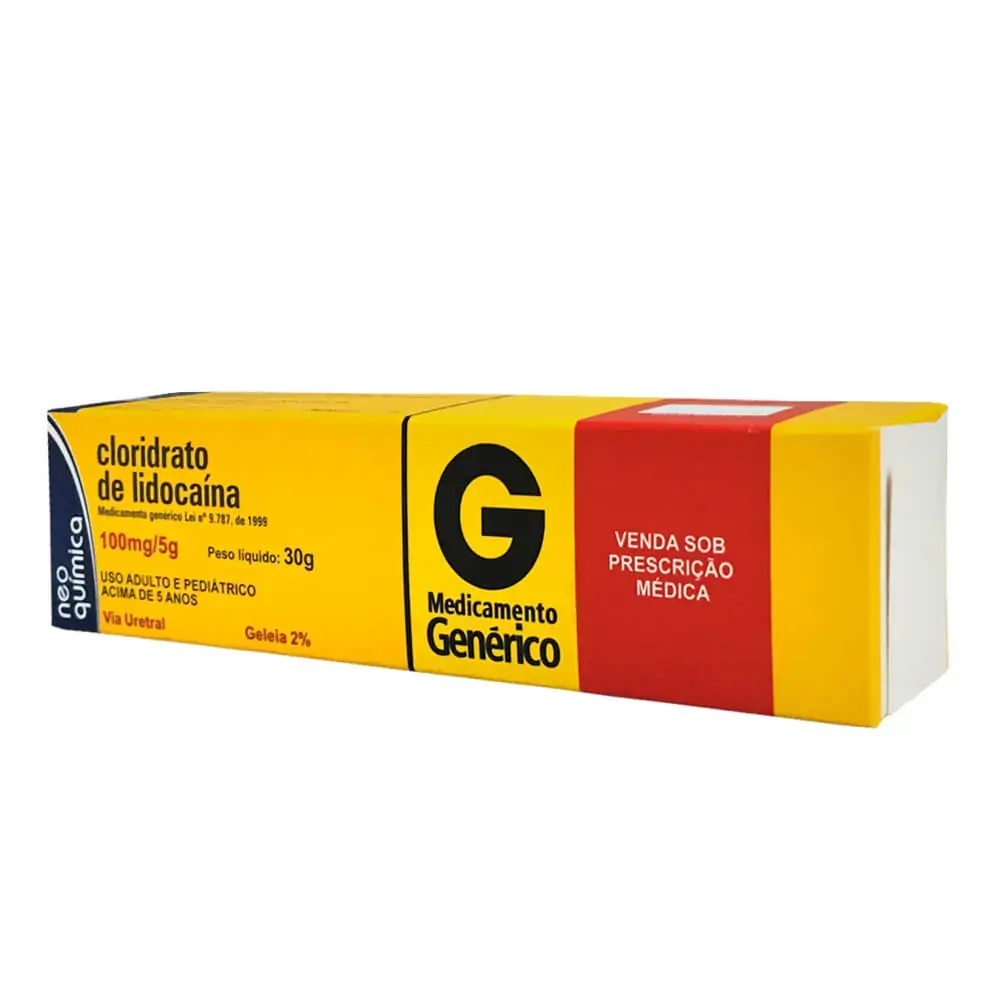 Cloridrato De Lidocaina 20 Mg/g Gel Top Bg 30g