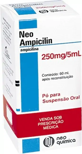 Neo Ampicilin 250 Mg/ml Suspensão Oral Neo Química Similar