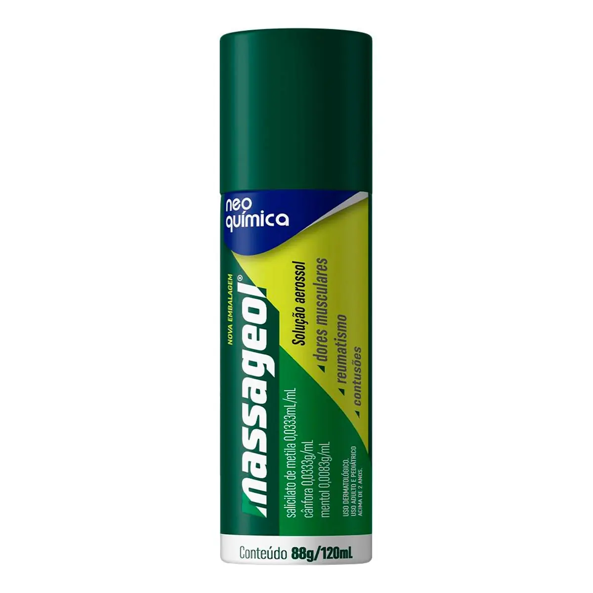 Massageol Aerosol Neo Química 120 ml
