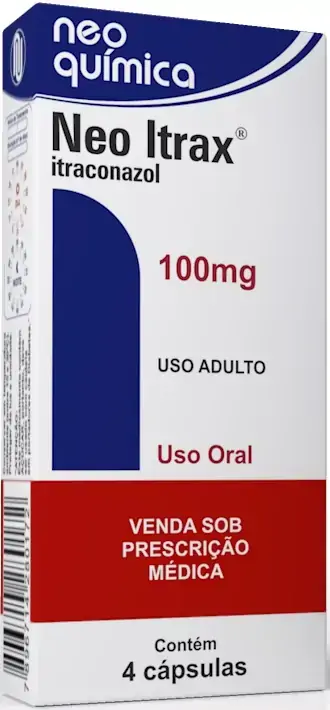 Neo Itrax 100 Mg 4 Cápsulas Neo Química Similar