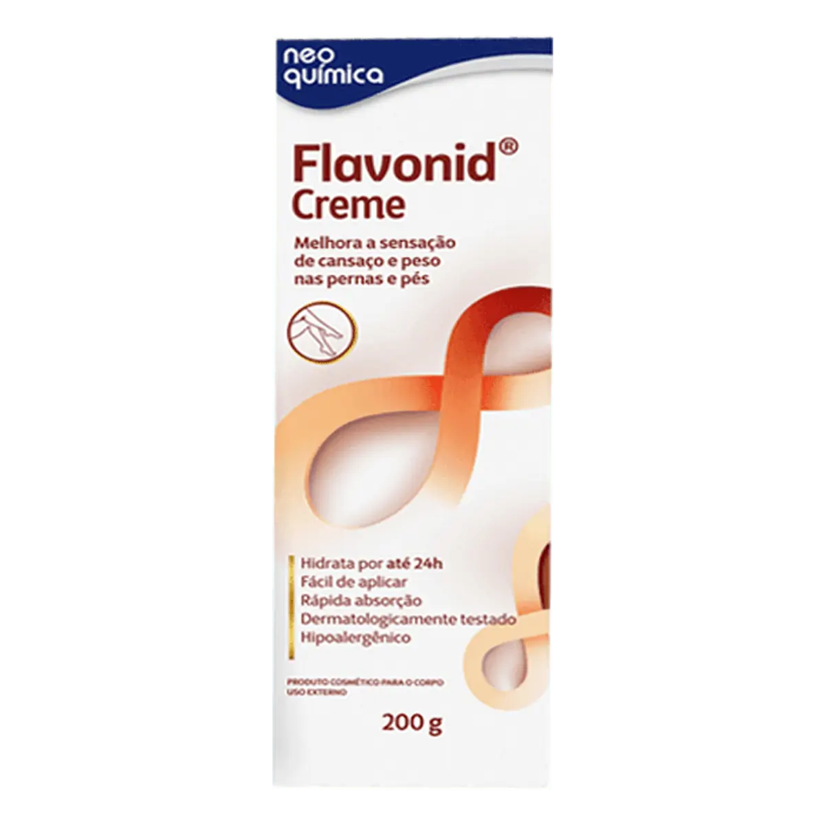Creme Para Pés E Pernas Cansadas Flavonid Caixa 200g