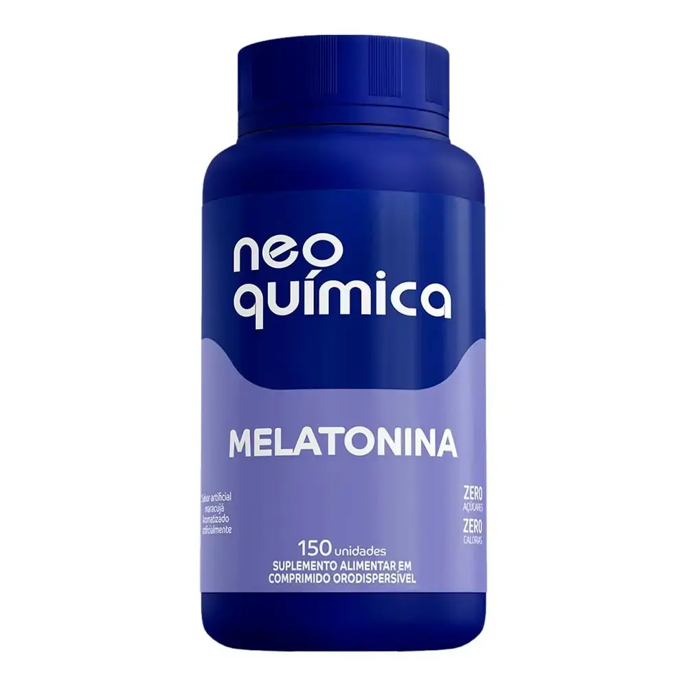 Melatonina Maracujá Neo Química Frasco 150 Comprimidos Orodispersíveis
