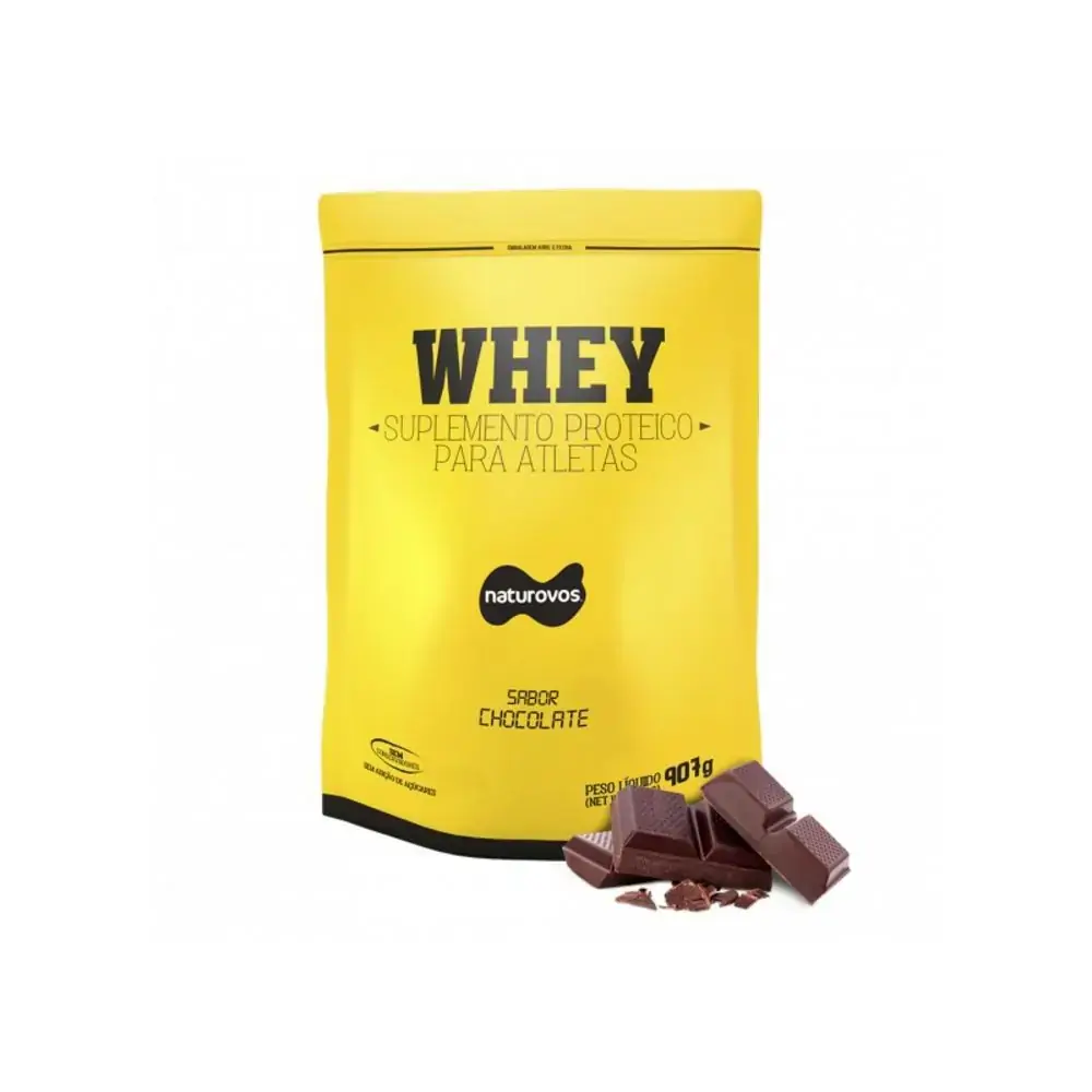 Whey Protein Chocolate Natural Ovos 907g