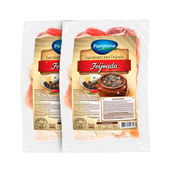 Kit Feijoada Pamplona Pacote 600g