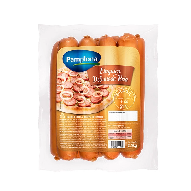 Ling Tipo Paio Pamplona Pacote 2,5kg