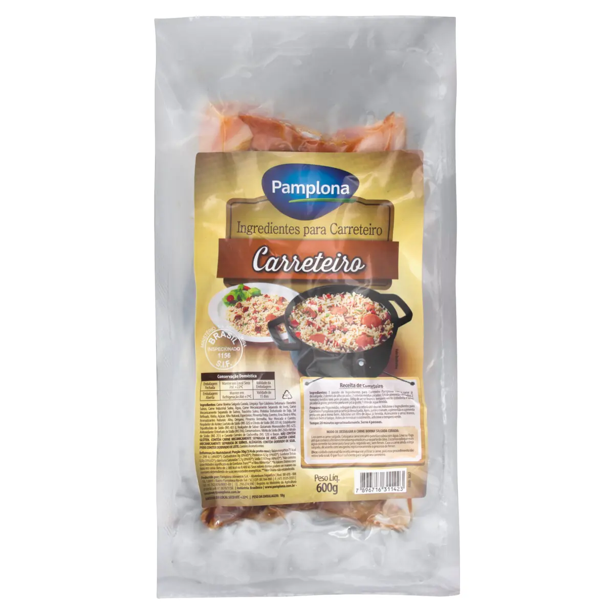 Kit Carreteiro Pamplona 600g