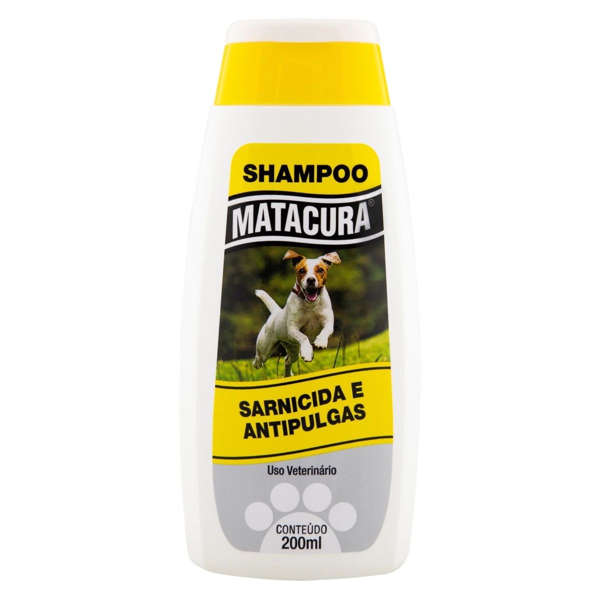Matacura Shampoo Sarnicida e Anti-pulgas 200ml Cães