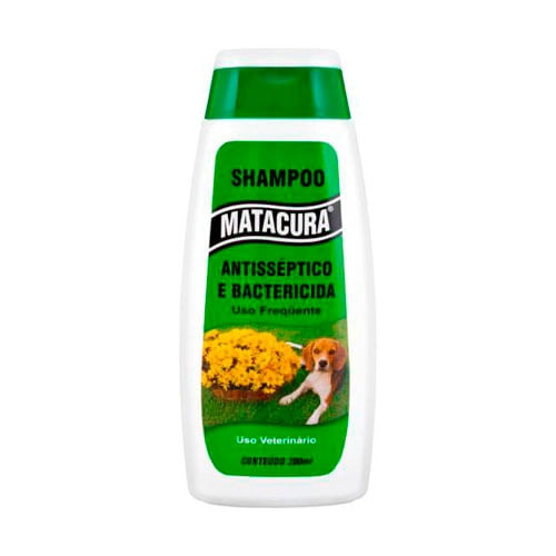 Shampoo Uso Veterinário Antisséptico Matacura Frasco 200ml