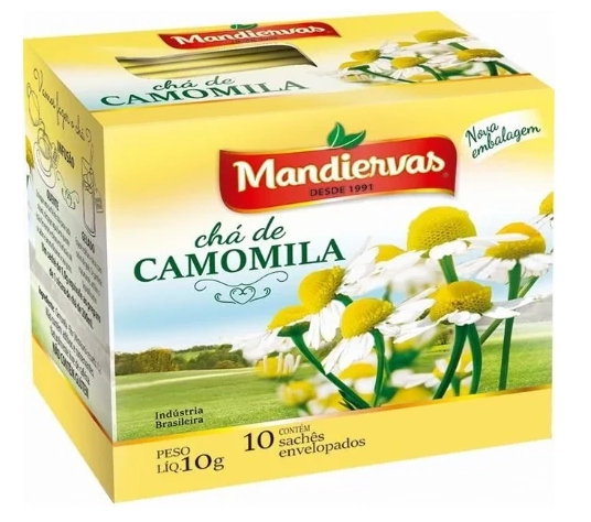 Cha Mandiervas Camomila C/10