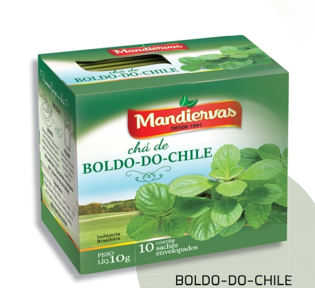 Cha De Boldo Do Chile 10g