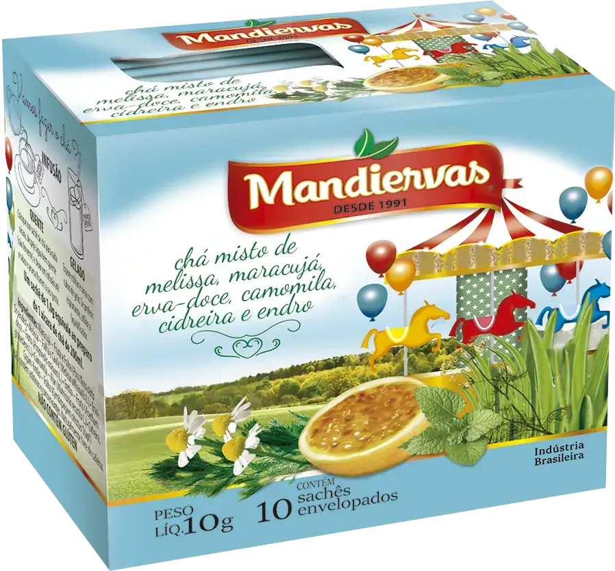 Cha Mandiervas Infantil C/10