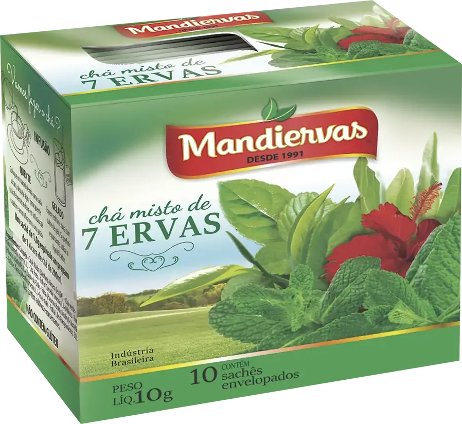 Cha Mandiervas Misto 7 Ervas 12g
