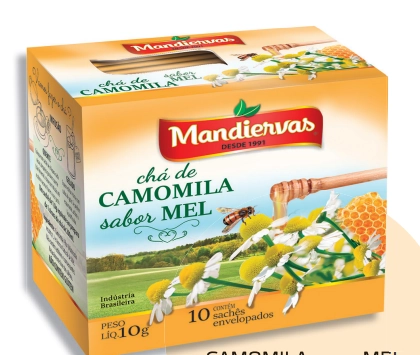 Cha Mandiervas 10g Camomila E