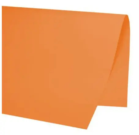 Papel Colorset Dp Face Laranja 48x66cm Vmp