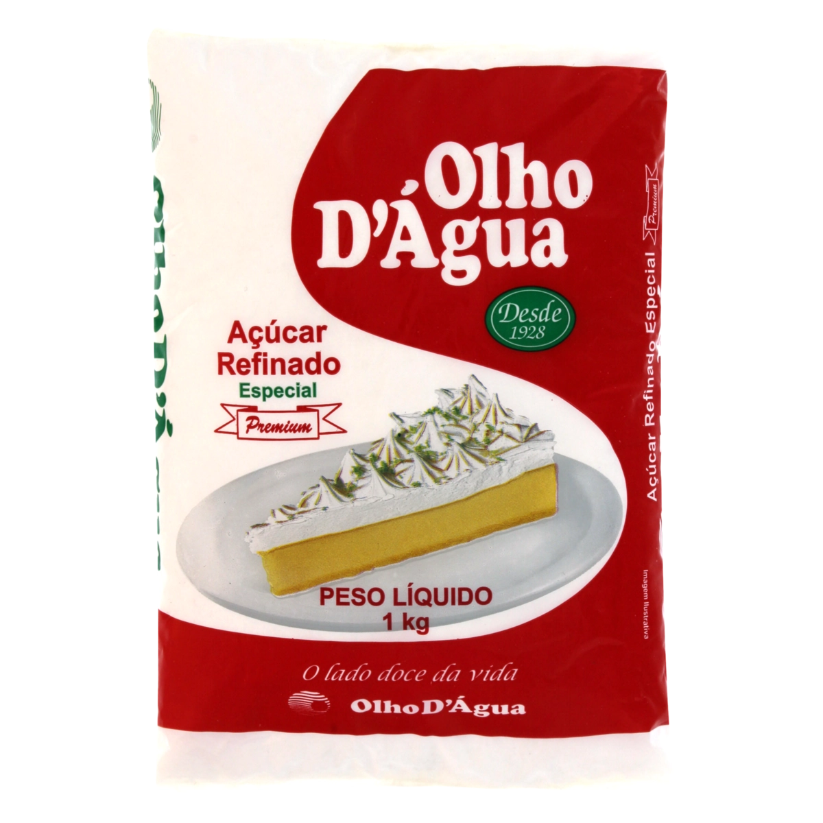 Açúcar Refinado Especial Premium Olho Dágua Pacote 1kg