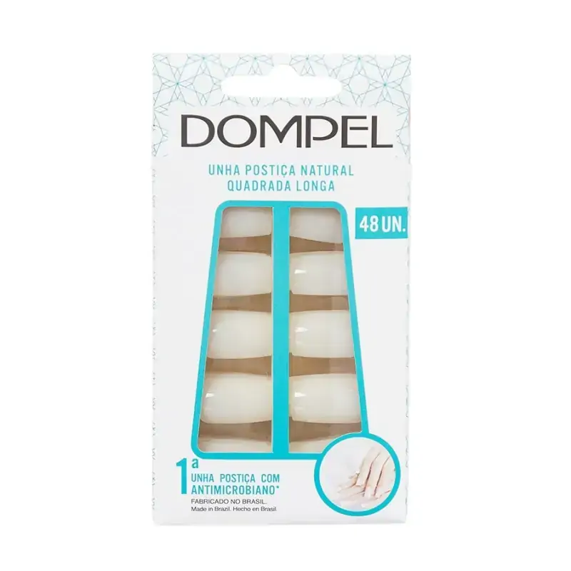Unha Dompel Natural Quad Longa R799 48un,