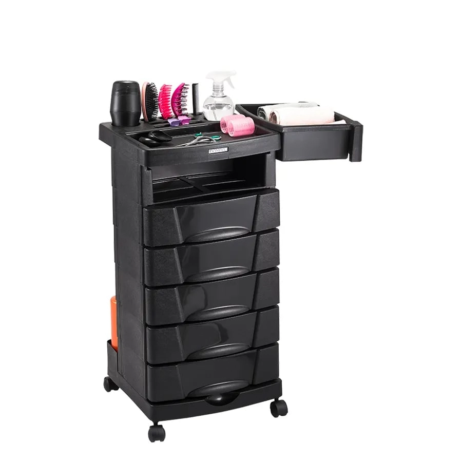 Carrinho Dompel Car Auxiliar Beauty 581 Preto 1un