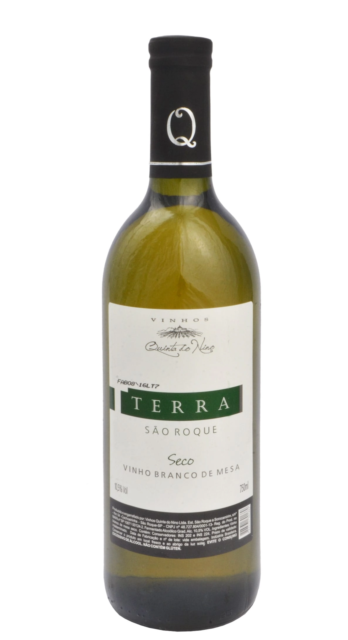 Vinho Terra Sao Roque Bco Seco 750ml