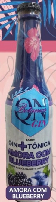 Coquetel Dry Gin Tonica 355ml Blueberry