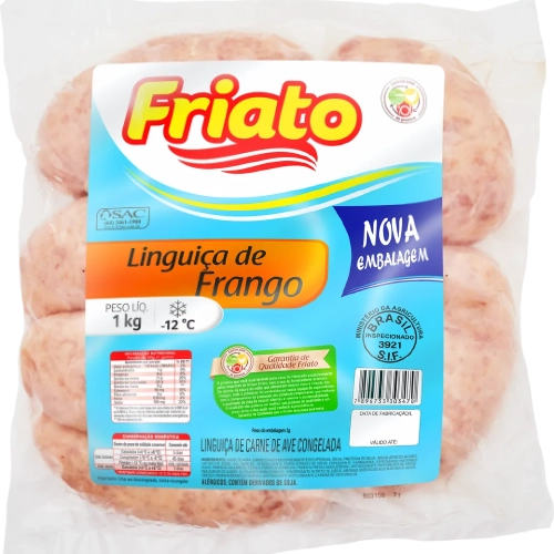 Linguiça De Frango Friato 1kg
