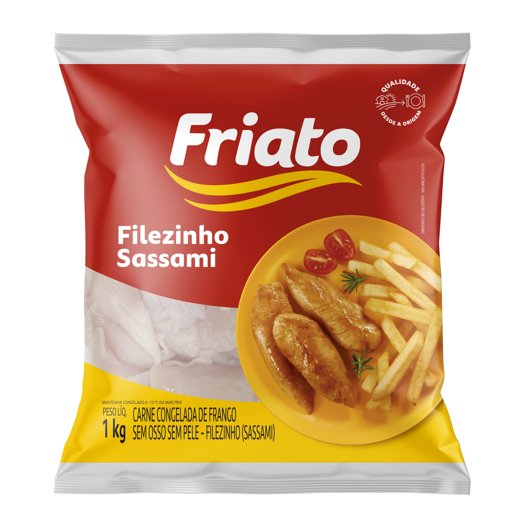 Frango Friato 1kg á Passarinho