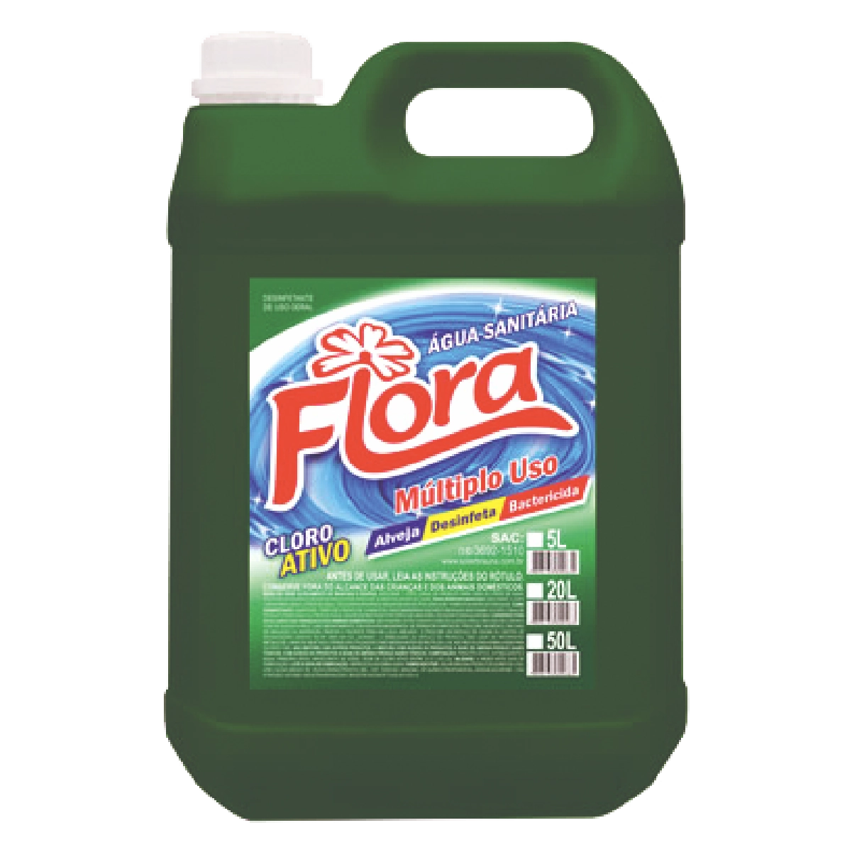 Agua Sanitaria 5l Flora