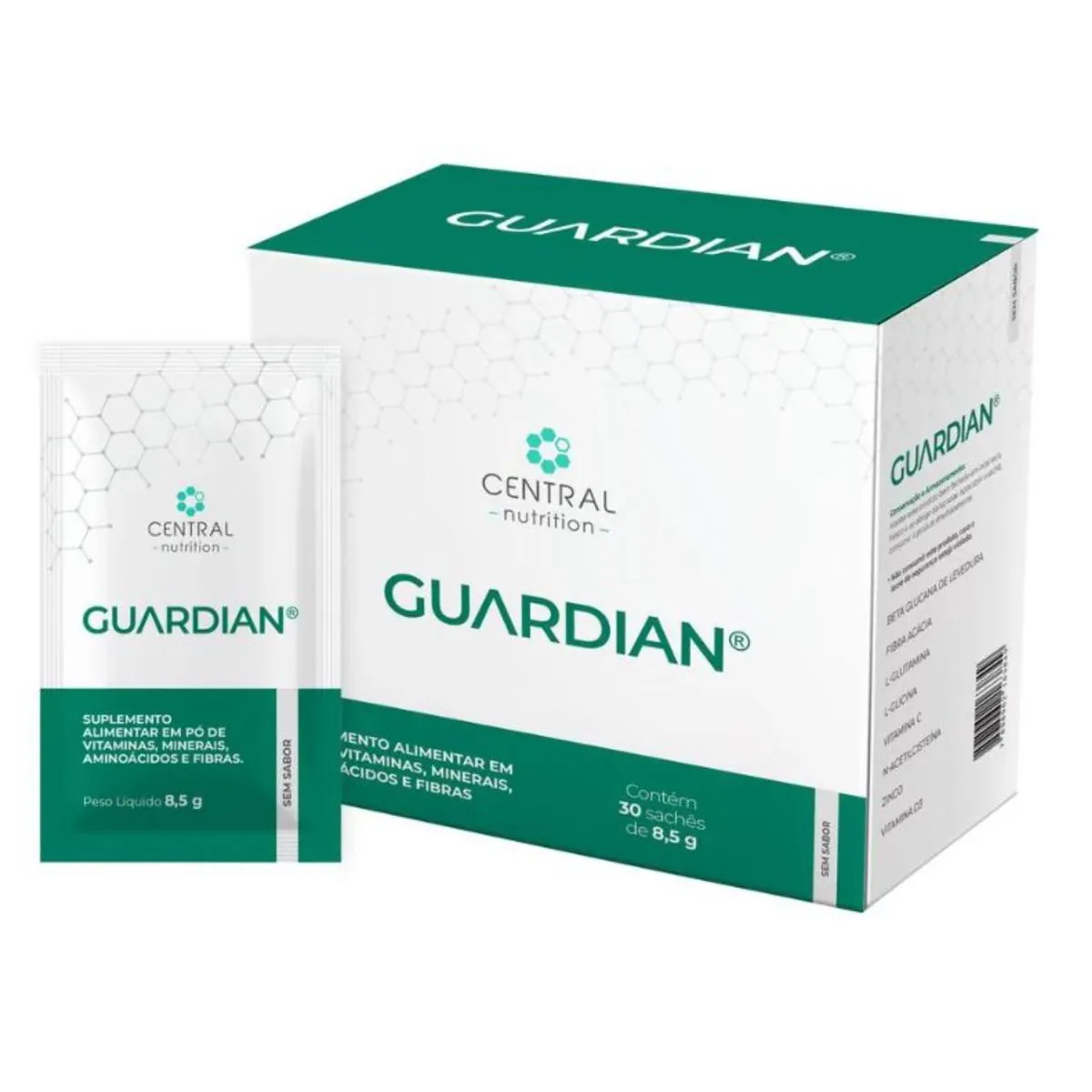 Kit 2 GUARDIAN® - 8,5g 30 Sachês - Sabor Limão