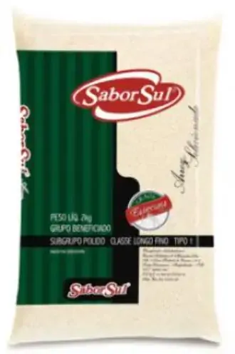 Arroz Sabor Sul 5kg Agulhinha Tp1