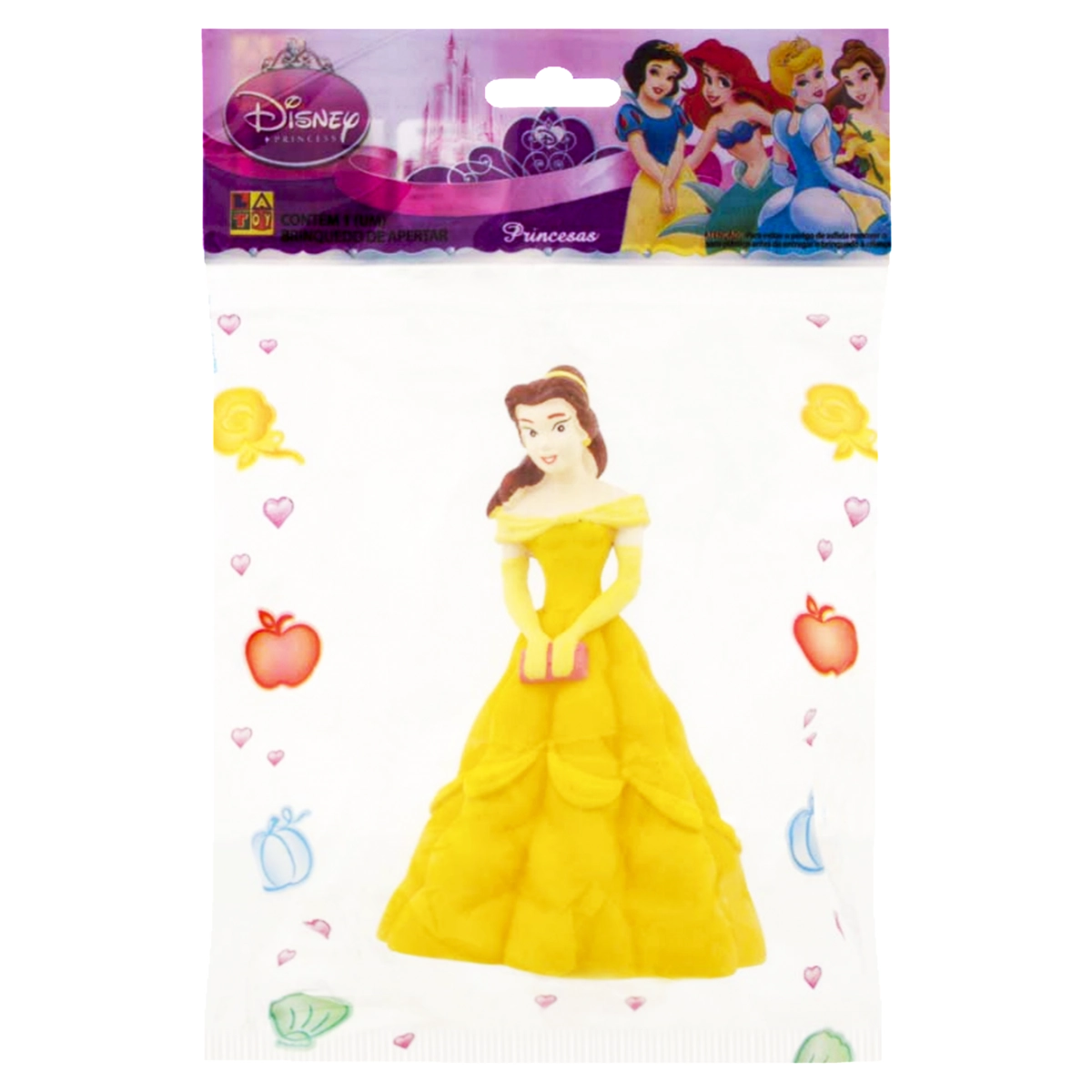 Brinquedo De Apertar De Látex Disney Princesas Latoy