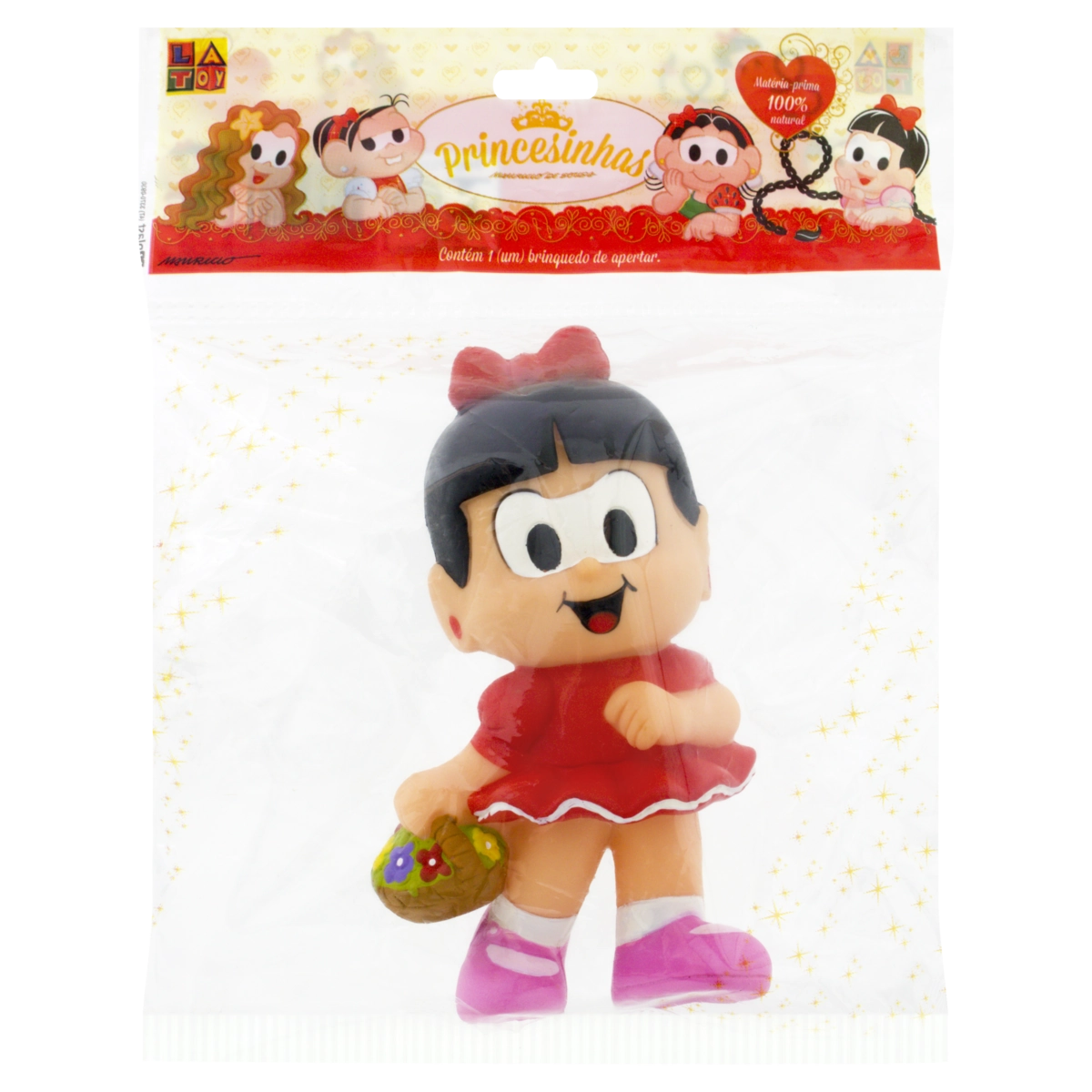 Brinquedo De Apertar De Látex Turma Da Mônica Princesinhas Latoy