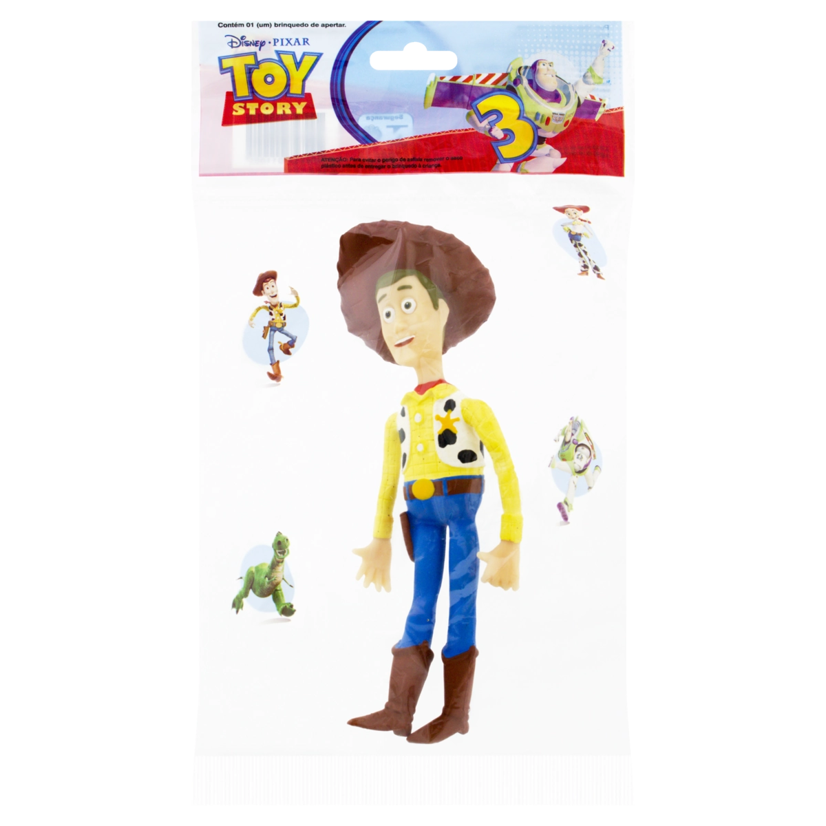 Brinquedo De Apertar De Látex Toy Story 3 Latoy