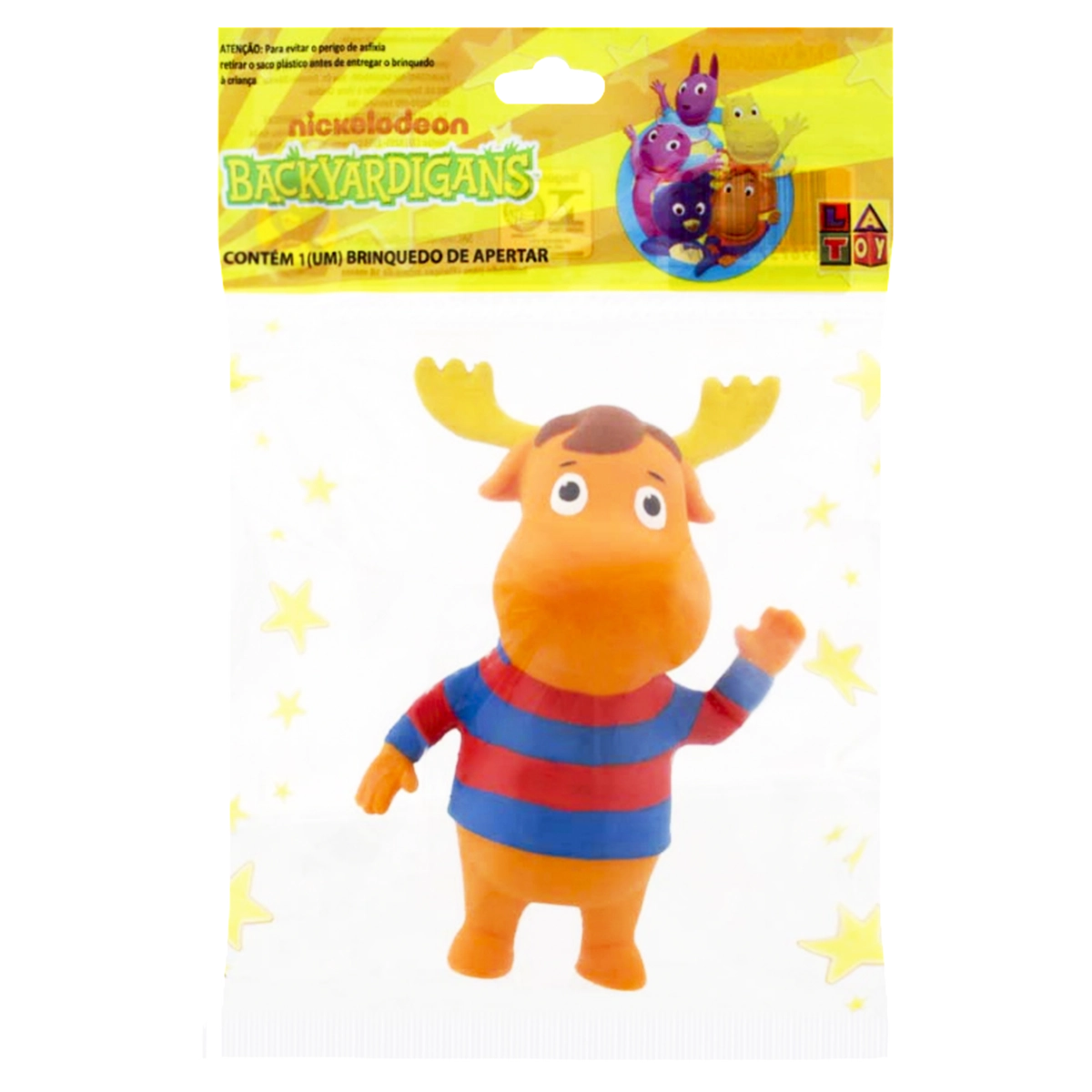 Brinquedo De Apertar De Látex Backyardigans Latoy