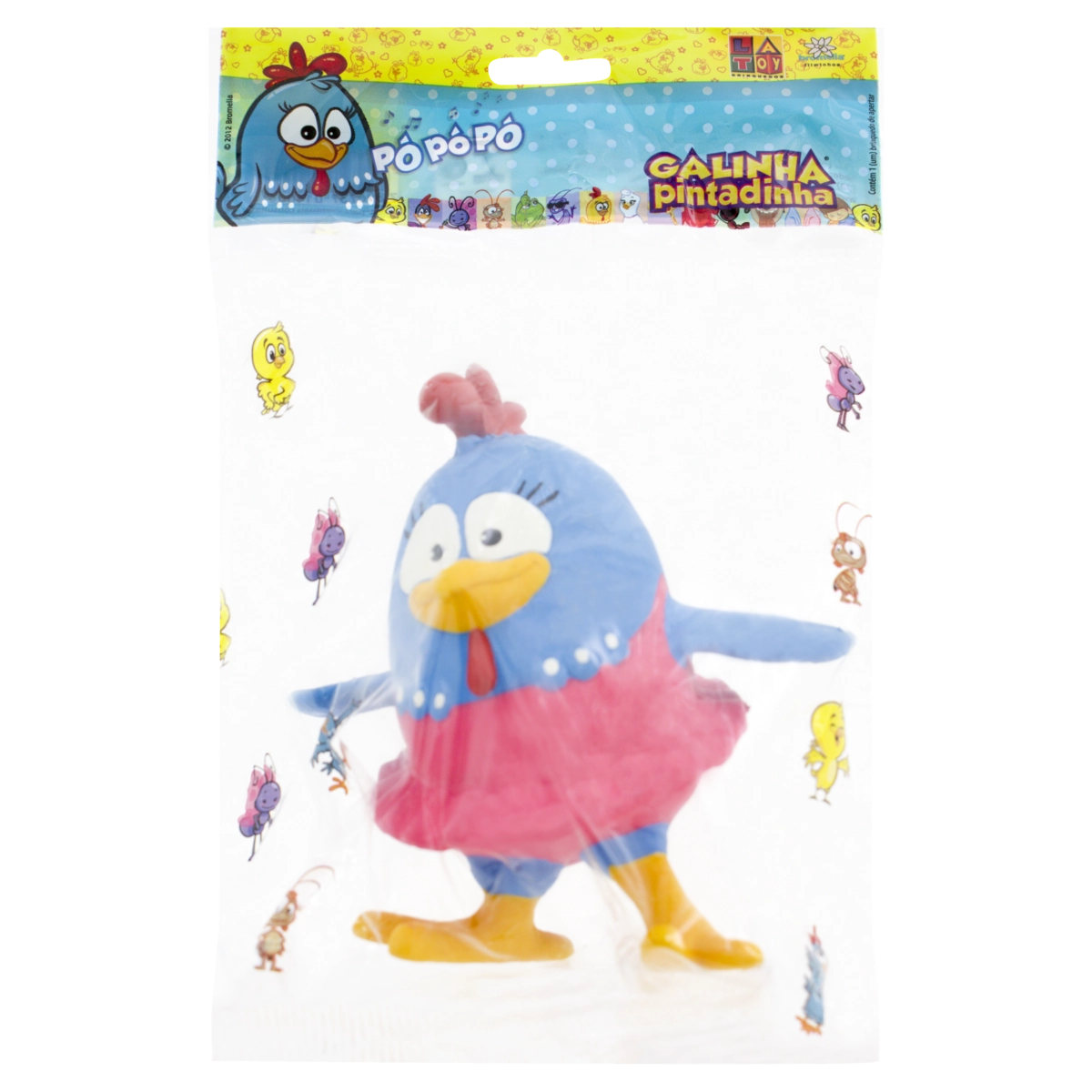 Brinquedo De Apertar De Látex Galinha Pintadinha Latoy