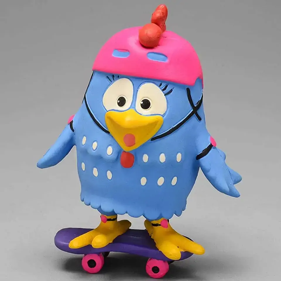 Boneco Latex Galinha Pintad Skate