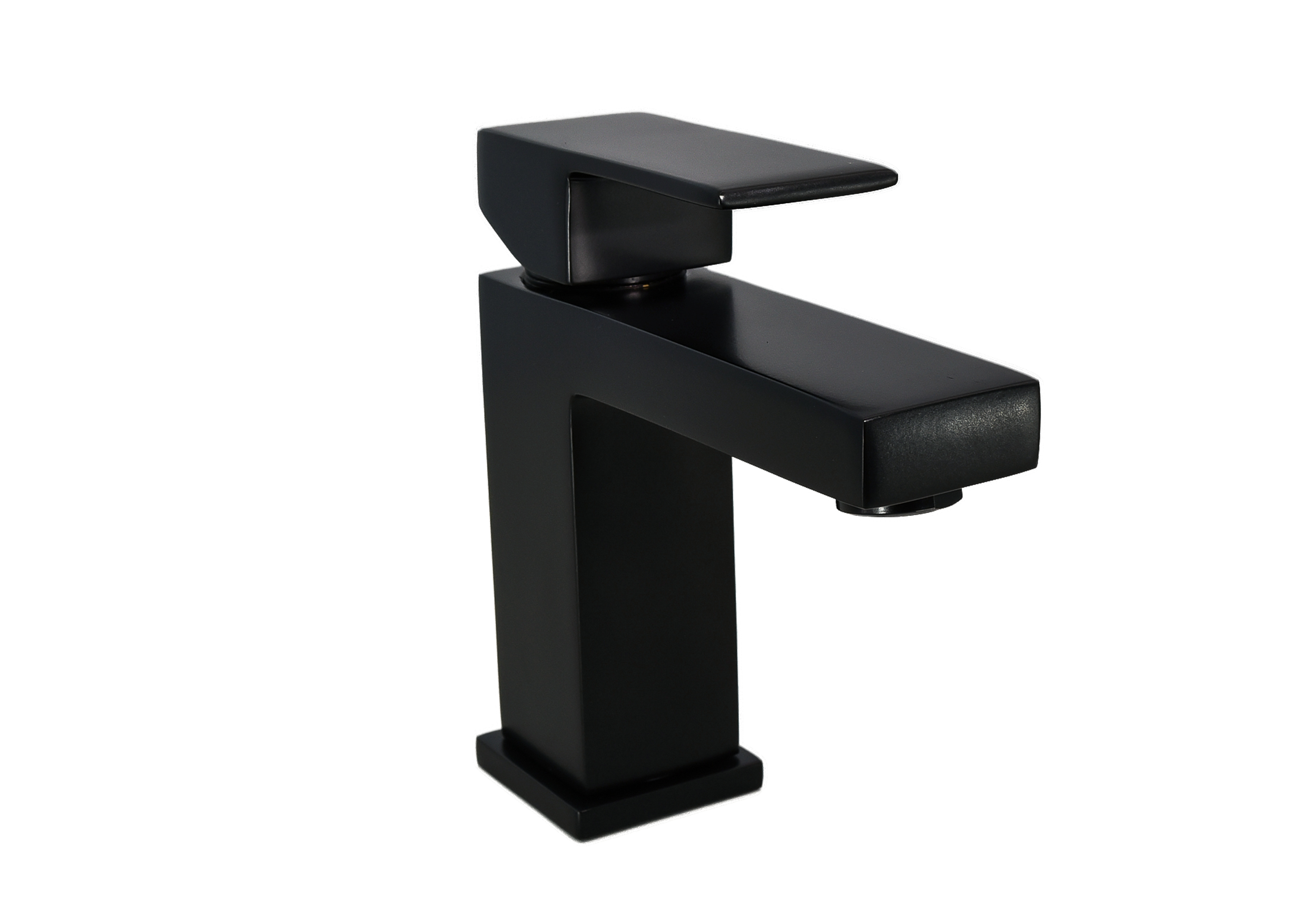 Torneira Misturador Monocomando Para Banheiro - Flaunt- Preto Fosco
