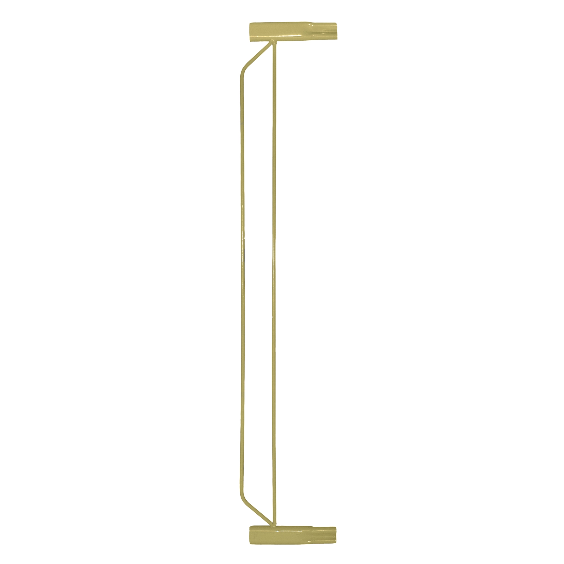 Extensor para Grade de Porta Aço Dourado 70x21cm Maxeb