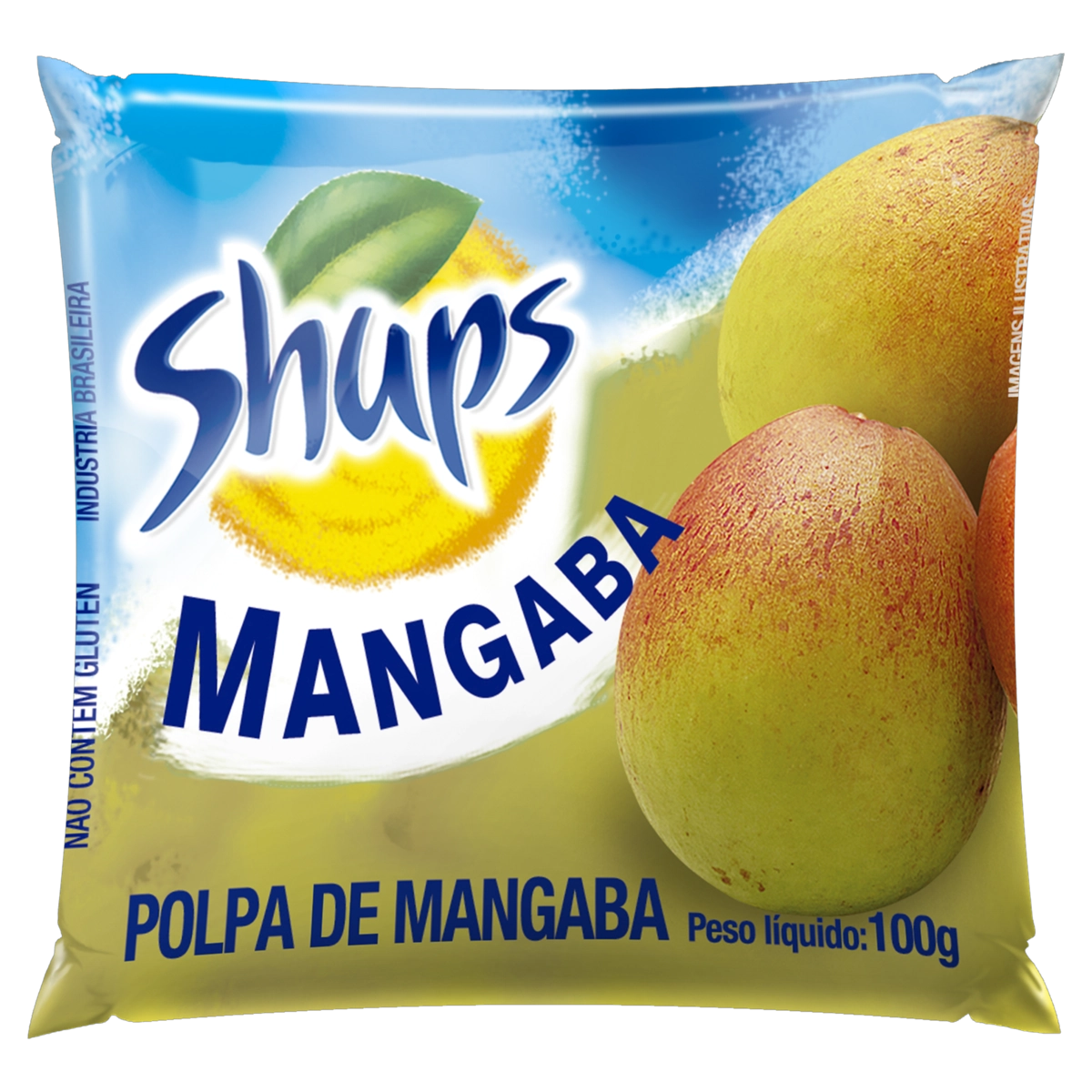 Polpa De Fruta Mangaba Shups Pacote 100g