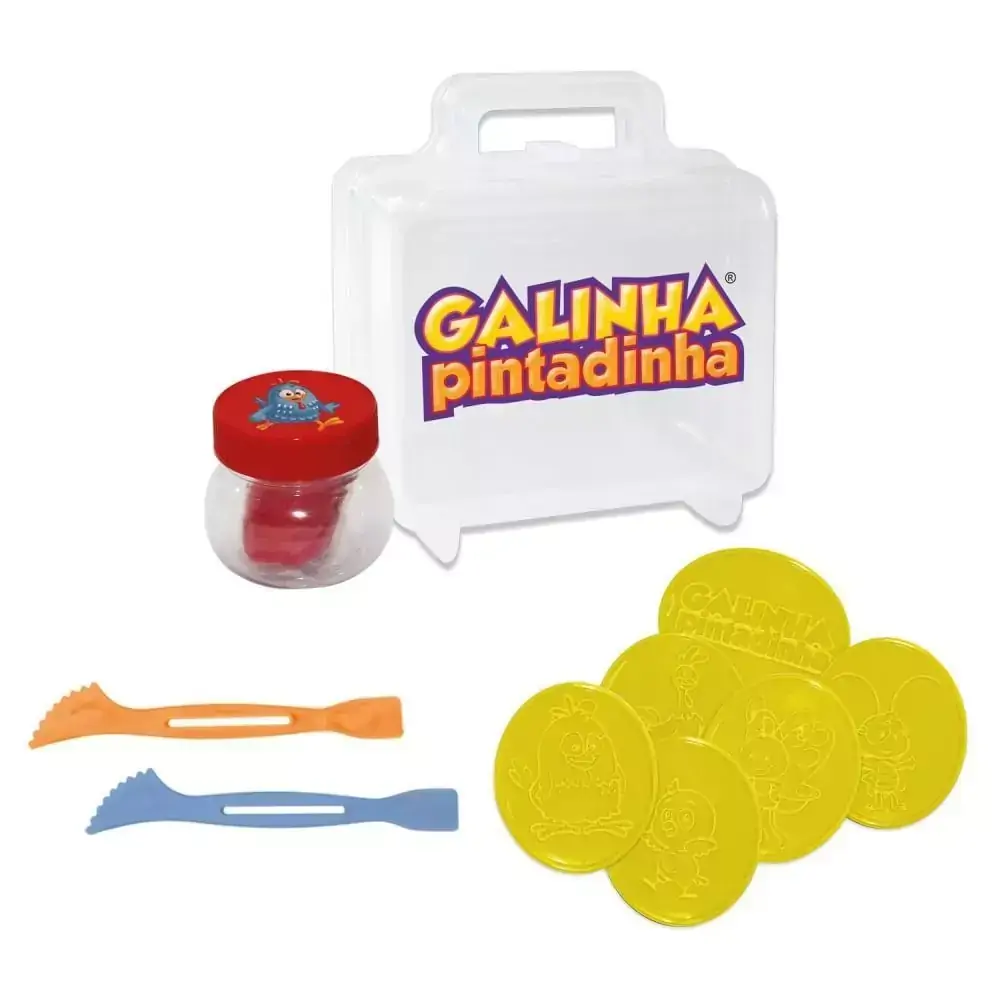 Galinha Pintadinha Show Massinha Maleta Compacta - Monte Líbano