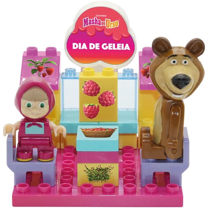 Blocos Montar Dia Da Geleia Masha E O Urso 0455 Monte Libano